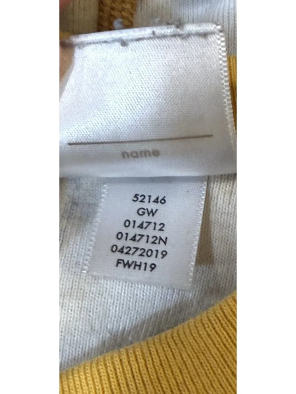 Hanna Andersson Organic Cotton Pajamas Yellow Paper Airplane Print Sz 100cm US 4